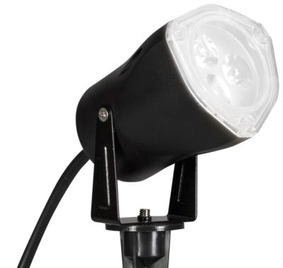 White LED Flickering Outdoor Spotlight