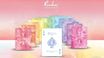 Bicycle Rainbow, Peach Playing Cards by TCC - Image 2