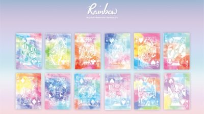 Bicycle Rainbow, Peach Playing Cards by TCC - Image 4