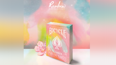 Bicycle Rainbow, Peach Playing Cards by TCC
