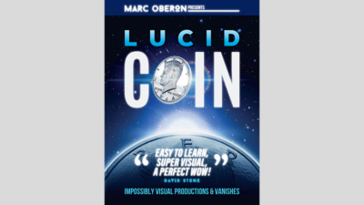 LUCID COIN, Gimmick and Online instructions by Marc Oberon