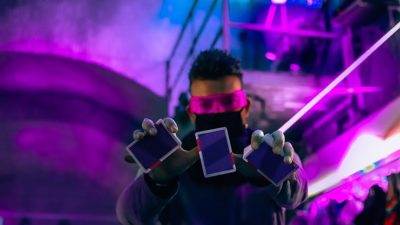 NOC3000X2, Purple Edition Playing Cards - Image 2