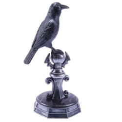 Animated Crow On Perch