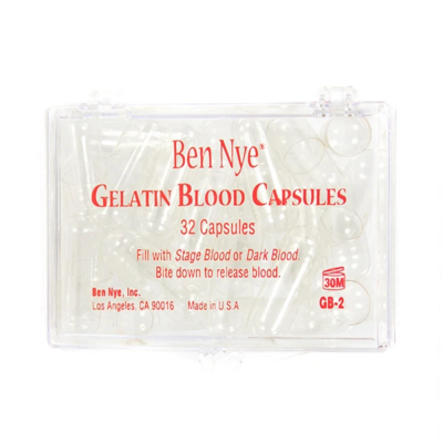 Ben Nye 32 Gelatin Capsules (Empty)