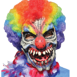 Funny Bones Clown Mask