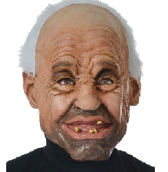 Gramps Latex Mask