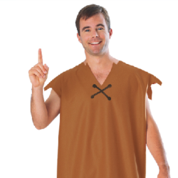 Men's Barney Rubble Costume - The Flintstones a