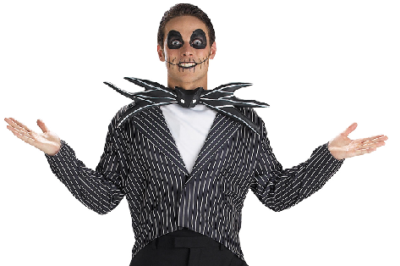 Men's Jack Skellington Classic Costume - Nightmare Before Christmas a