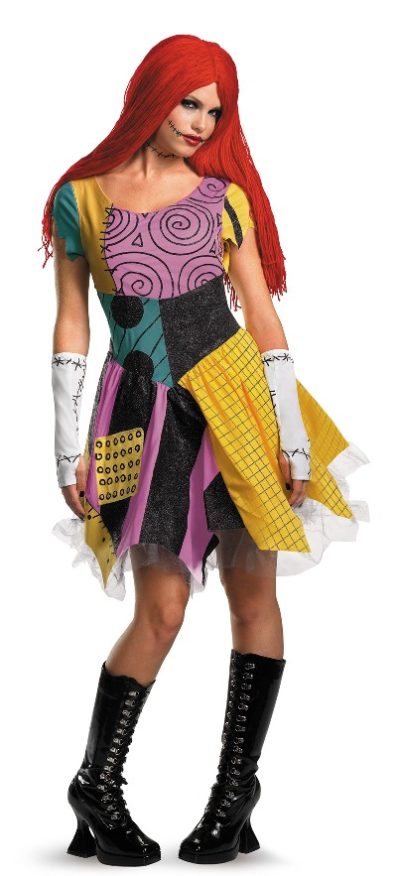 Women's Sassy Sally Deluxe Costume - Nightmare Before Christmas