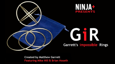 GIR Ring Set, Gimmick and Online Instructions by Matthew Garrett