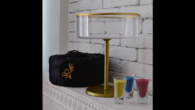 Compact Vase GOLD by Victor Voitko (Gimmick and Online Instructions)
