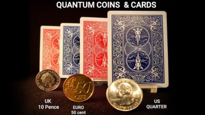 Quantum Coins, US Quarter Blue Card Gimmicks and Online Instructions by Greg Gleason and RPR Magic Innovations - Image 6