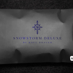 Snowstorm Deluxe, White by Raul Brauer