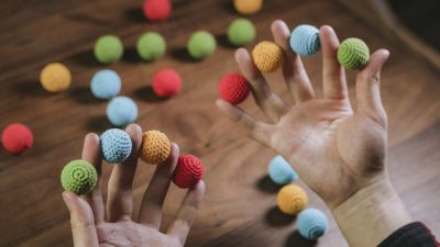 Crochet Ball Set, Red by TCC - Image 4