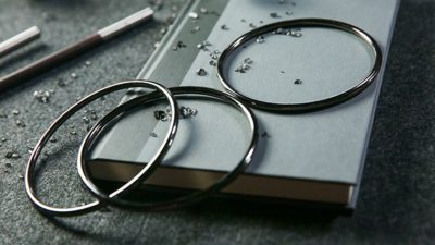 4 inch Linking Rings, Space Grey by TCC - Image 3