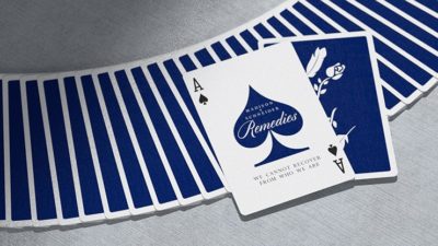 Remedies, Royal Blue Playing Cards by Madison x Schneider - Image 4