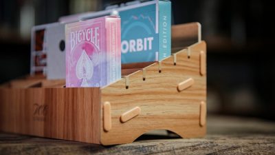 Wooden, Small- 18 Decks Card Magic Display by TCC - Image 6
