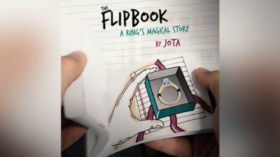 FLIP BOOK, Gimmick and Online Instructions by JOTA