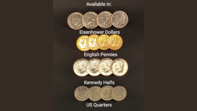 Symphony Coins, US Quarter Gimmicks and Online Instructions by RPR Magic Innovations - Image 3