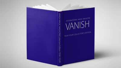 VANISH MAGIC MAGAZINE Collectors Edition Year Four, Hardcover by Vanish Magazine