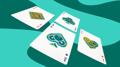 Play Dead V2 Playing Cards by Riffle Shuffle - Image 2