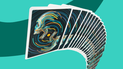 Play Dead V2 Playing Cards by Riffle Shuffle - Image 4