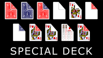 Bicycle Special Deck Playing Cards, plus 11 Online Effects