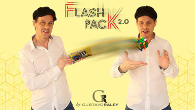 FLASH PACK 2.0, Gimmicks and Online Instructions by Gustavo Raley