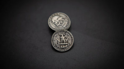 WASHINGTON SKULL HEAD COIN by Men Zi Magic - Image 4