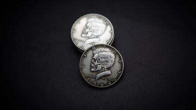 KENNEDY SKULL HEAD COIN by Men Zi Magic - Image 3