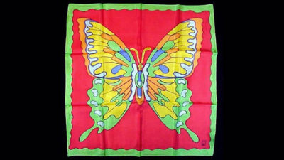 Rice Picture Silk 18 inch, Butterfly by Silk King Studios