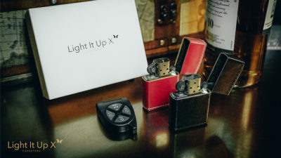 Limited Edition Light It Up NOIR (Gimmicks, Remote and Online Instructions) by SansMinds
