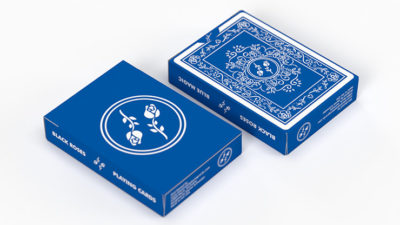 Black Roses Blue Magic Playing Cards - Image 4