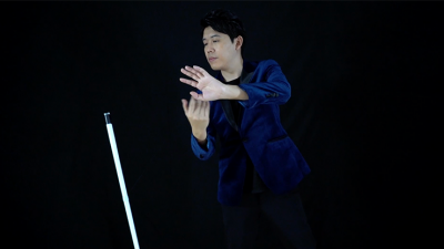 Dancing Vanishing Cane V2 / WHITE, D.V.C. by Magiclism