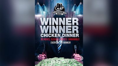 WINNER WINNER CHICKEN DINNER, Gimmicks and Online Instructions by Kaymar Magic