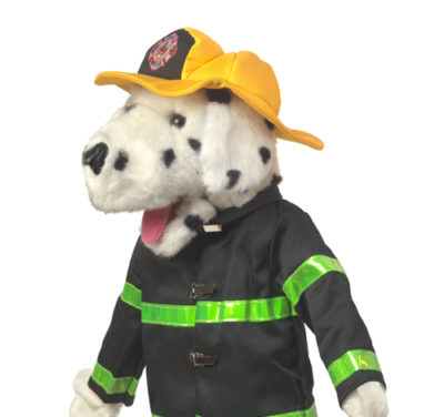 Dalmatian Firedog Puppet