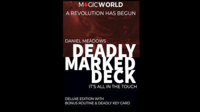 DEADLY MARKED DECK, Gimmicks and Online Instructions by MagicWorld