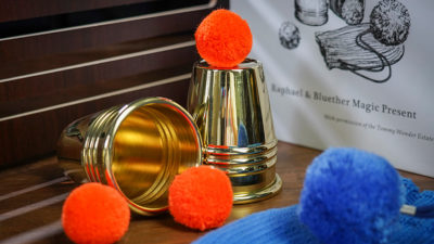 Tommy Wonder Cups & Balls Set, Brass - Image 3