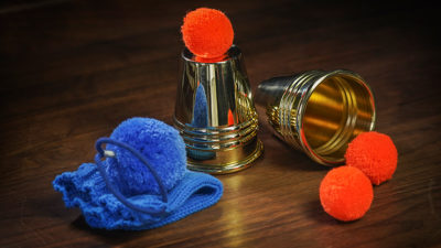 Tommy Wonder Cups & Balls Set, Brass - Image 4