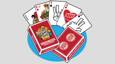 That Deaf Guy RED Cardinal Edition Playing Cards - Image 2