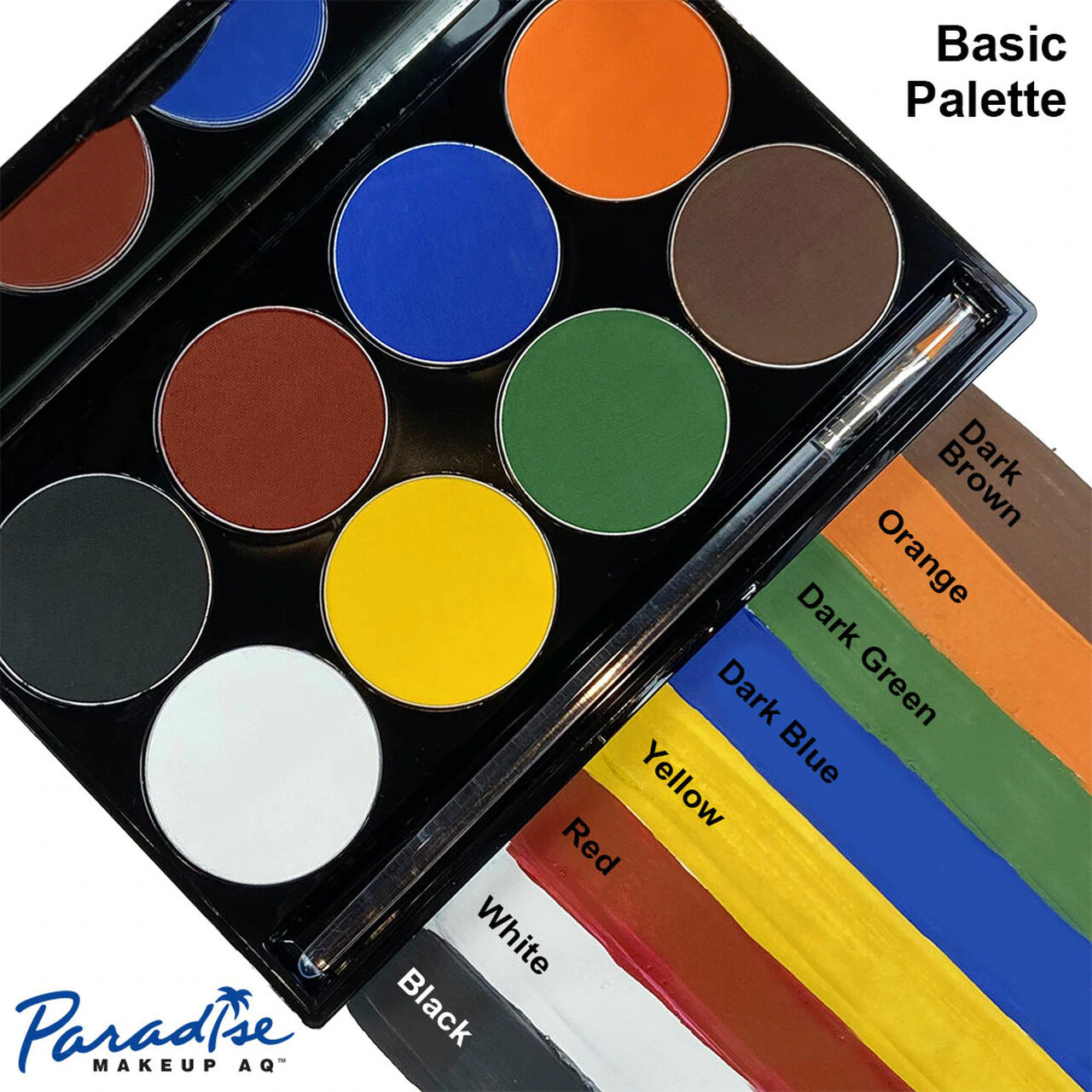  Mehron Makeup Paradise Makeup AQ 8 Color Basic