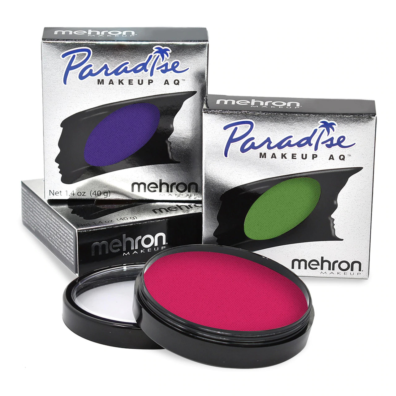 Mehron Makeup Metallic Powder (1 oz) Lavender) 