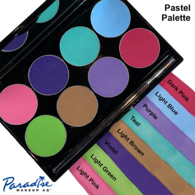 Mehron Paradise Pastel Palette