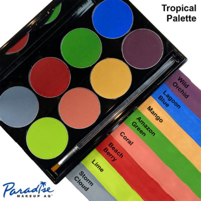 Mehron Paradise Tropical Palette