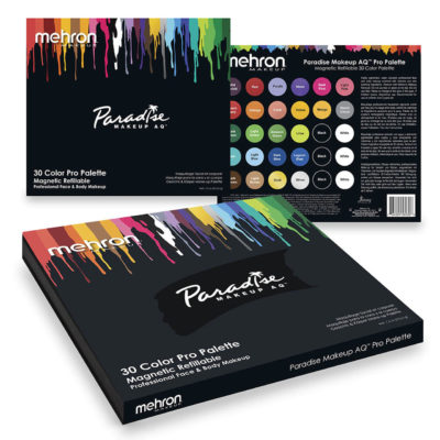 Mehron Paradise Makeup AQ™️ - Magnetic & Refillable 30 Color Pro Palette e