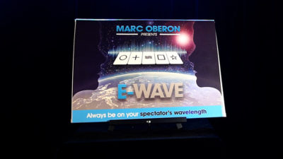 E WAVE, Gimmick and Online instructions by Marc Oberon
