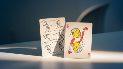 Shantell Martin, White Playing Cards by theory11 - Image 3