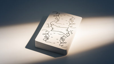 Shantell Martin, White Playing Cards by theory11 - Image 4