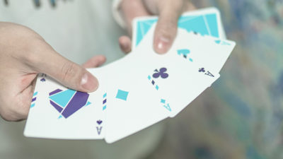 Flexible Gradients Blue Playing Cards by TCC - Image 3