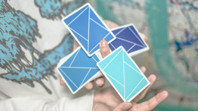 Flexible Gradients Blue Playing Cards by TCC - Image 5
